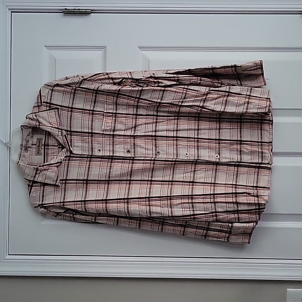 Ruff Hewn Men's Button Up Long Sleeve Shirt